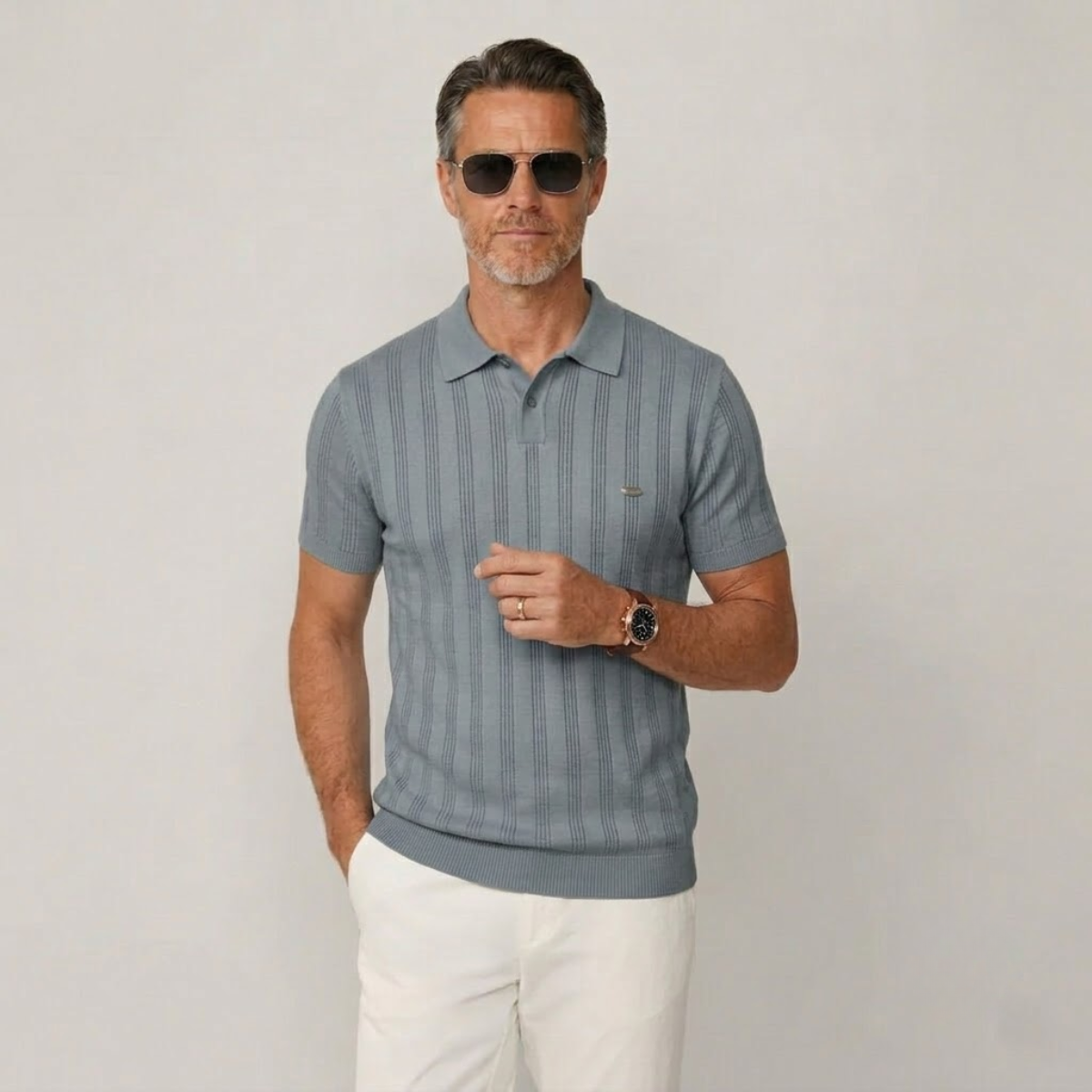 Bremton Textured Polo Shirt
