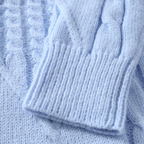 Engadin Rollkragenpullover mit Zopfmuster