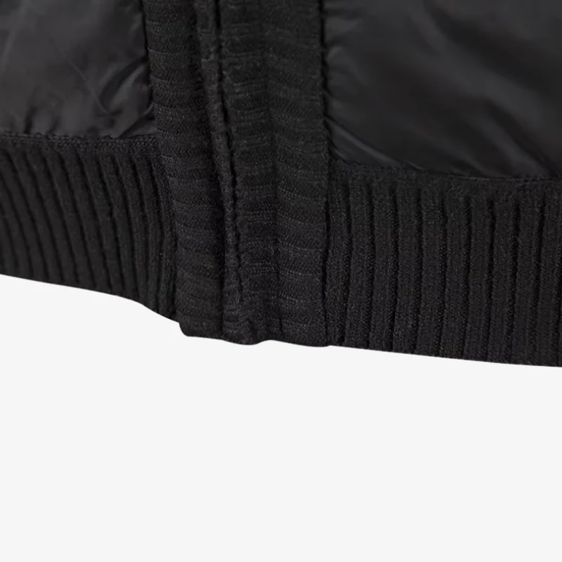 Interlaken Hybrid-Strickjacke mit Stepp-Front