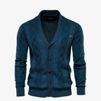 Heidelberg Premium Strick-Cardigan mit Schalkragen