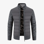 Interlaken Hybrid-Strickjacke mit Stepp-Front