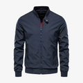 Basel Core-Bomberjacke mit Kontrastfutter und Stehkragen
