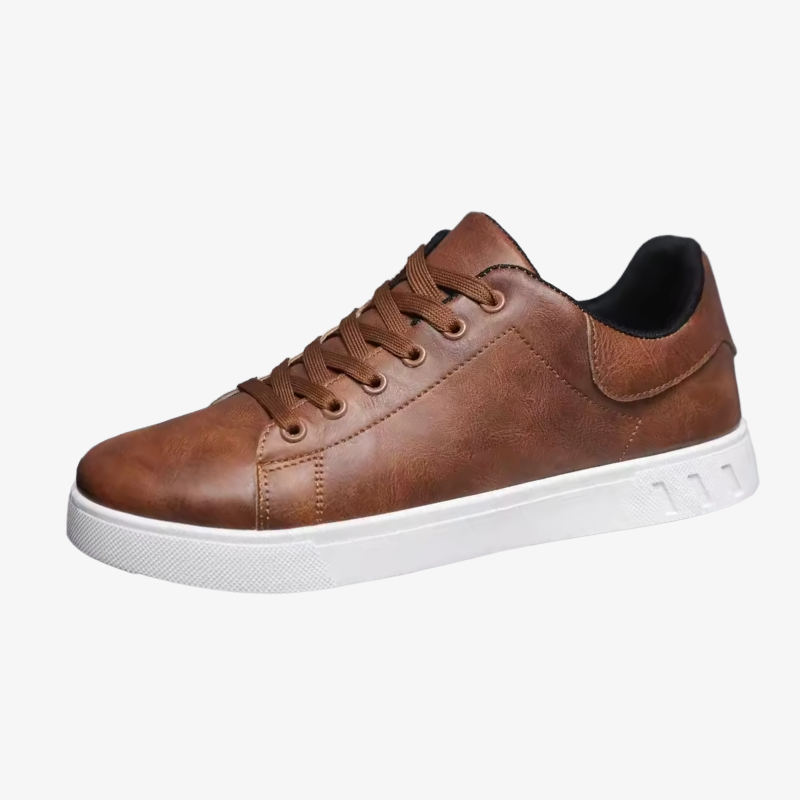 Köln Minimalistischer Casual Sneaker in Glattleder-Optik