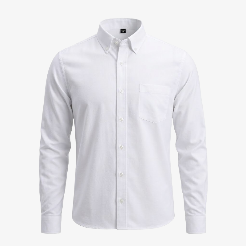 Flensburg Weiches Flanellhemd mit Button-Down-Kragen